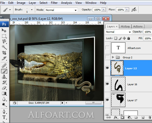 lcd plasma alive tv , midnight magic, zoo, zebra, crocodile, tv set, interior, mysterious room, horror room.
